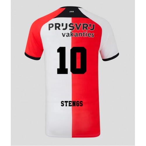 Dres Feyenoord Calvin Stengs #10 Domaci 2024-25 Kratak Rukav